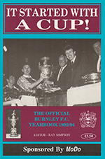 Burnley FC book